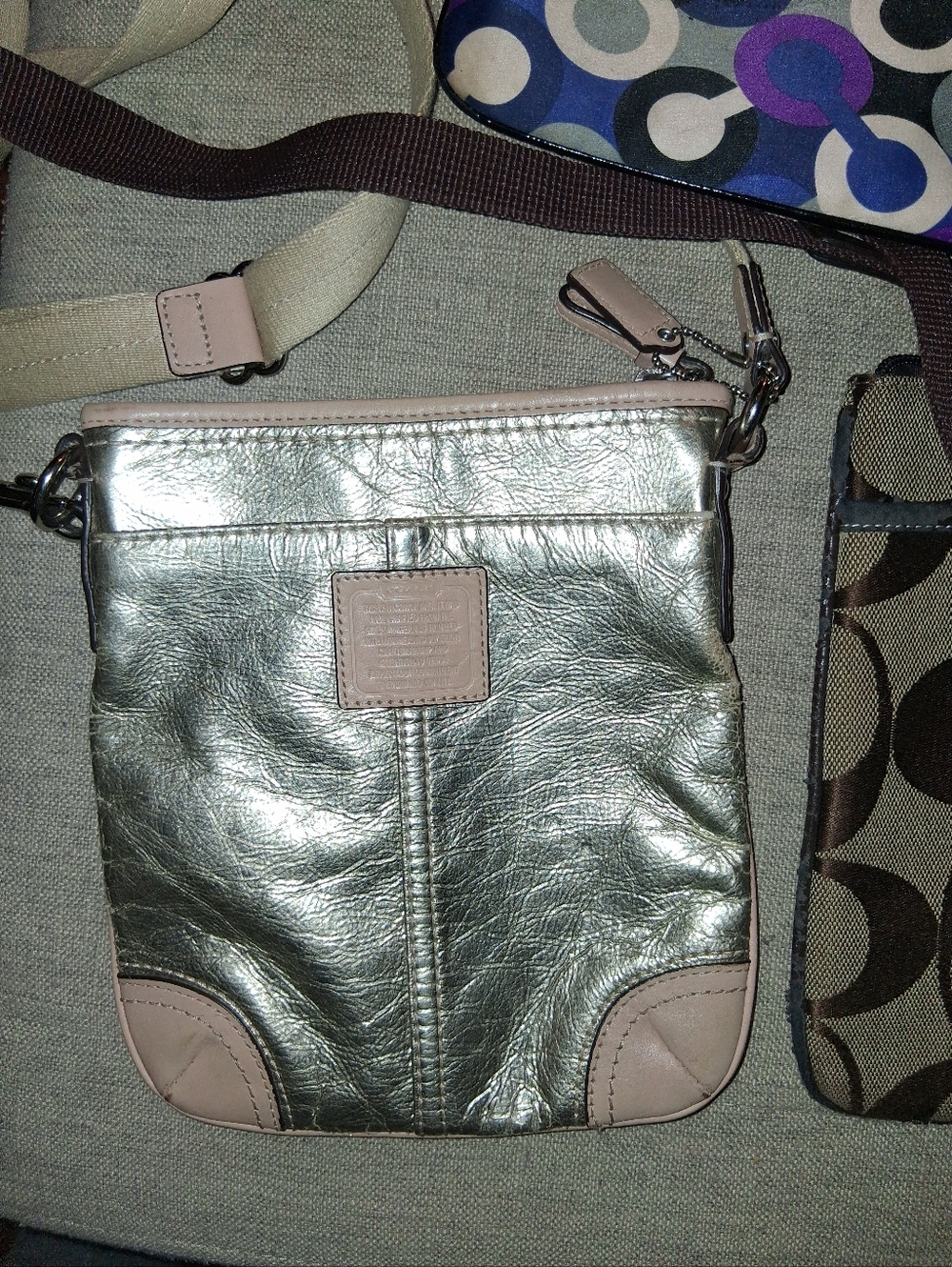 Lot of three cross body coach bags - Picture 2 of 12
